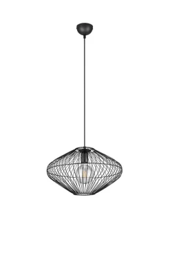 Trio Lighting riippuvalaisin Cobain E27 mattamusta