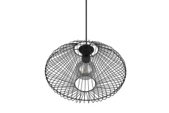 Trio Lighting riippuvalaisin Cobain E27 mattamusta