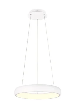 Trio Lighting riippuvalaisin Cardona LED 47 cm mattavalkoine