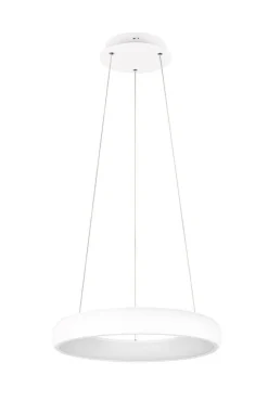 Trio Lighting riippuvalaisin Cardona LED 47 cm mattavalkoine
