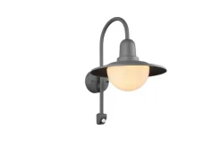 Trio Lighting seinävalaisin Norman E27 antrasiitti liiketunn