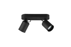 Trio Lighting spottivalaisin Pago 2-os GU10 mattamusta