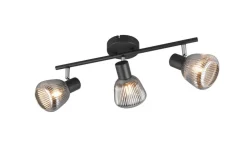 Trio Lighting spottivalaisin Tarifa 3-os E14 mattamusta/krom