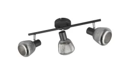 Trio Lighting spottivalaisin Tarifa 3-os E14 mattamusta/krom
