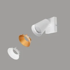 Trio Lighting spottivalaisin Sharp 1-os GU10 mattavalkoinen/