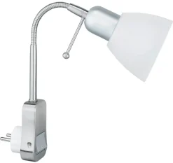 Trio Lighting spottivalaisin Ligara E14 pistokkeella harjatt