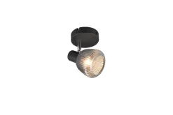 Trio Lighting spottivalaisin Tarifa 1-os E14 mattamusta/krom