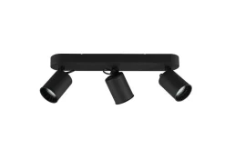 Trio Lighting spottivalaisin Pago 3-os GU10 mattamusta