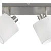 Trio Lighting spottivalaisin Tommy 2-os E14 harjattu teräs/v