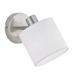 Trio Lighting spottivalaisin Tommy 1-os E14 harjattu teräs/v