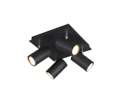 Trio Lighting spottivalaisin Marley 4-os GU10 mattamusta
