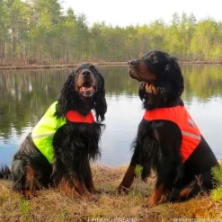 UKKO Signal Vest Metsästysliivi, punainen/keltainen, M