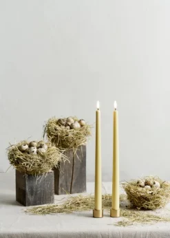 Uyuni kynttilänjalka kruunukynttilälle 3,25x2,32 cm Matte Br