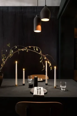 Uyuni kynttilänjalka kruunukynttilälle 3,25x2,32 cm Matte Br