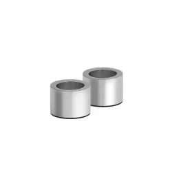 Uyuni kynttilänjalka kruunukynttilälle 3,25x2,32 cm Chrome 2