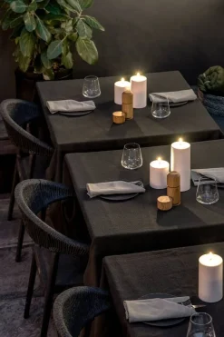 Uyuni LED kynttilä ulkokäyttöön 8,4x10 cm valkoinen