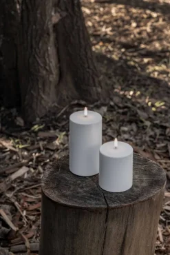 Uyuni LED kynttilä ulkokäyttöön 8,4x10 cm valkoinen