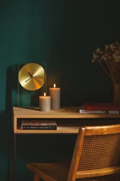 Uyuni LED-kynttilä 7,8x10 cm Sandstone Rustic