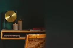 Uyuni LED-kynttilä 7,8x15 cm Sandstone Rustic