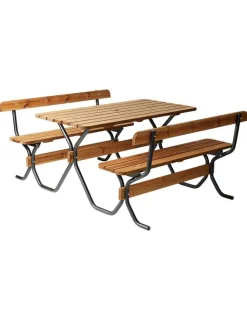 Varax istuinryhmä Rasta Viking,  mustalla rungolla