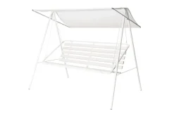 Varax katosraudat ja valkoinen katos Retro keinuun