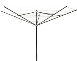 Varax kuivausteline 122 5-sak. musta