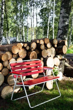 Varax penkki Retro 322 2-h punavalkoinen