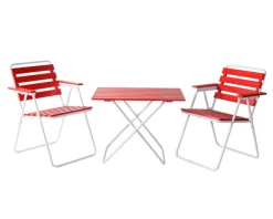 Varax Pöytä Retro 401 punavalkoinen