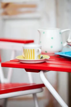 Varax Pöytä Retro 401 punavalkoinen