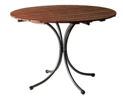 Varax Suvisaari pöytä pyöreä cappuccino