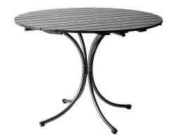 Varax Suvisaari pöytä pyöreä musta