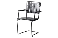 Varax tuoli Suvisaari 2 kpl, musta