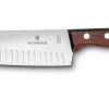 Victorinox Santoku 17 cm ovaalihiottu puukahvalla