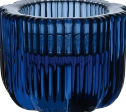 Villeroy & Boch Fleur kynttilänjalka 2 in 1 sininen