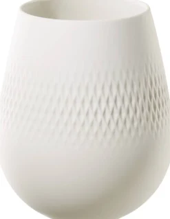 Villeroy&Boch Collier Vaasi 12,5x12,5x14cm valkoinen