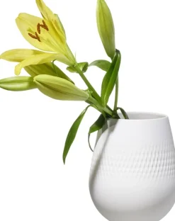 Villeroy&Boch Collier Vaasi 12,5x12,5x14cm valkoinen