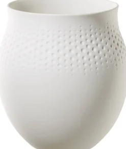 Villeroy&Boch Collier Vaasi 16,5x16,5x17,5cm valkoinen