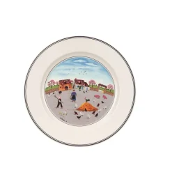 Villeroy&Boch Design Naif Lautanen 21cm Poultry farm