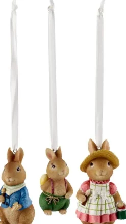 Villeroy&Boch Easter Roikkuvakoriste Bunny Tales puput 3-osainen