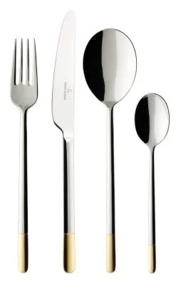 Villeroy&Boch Ella Partially Gold Plated Aterinsetti 24-os.