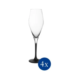 Villeroy&Boch Manufacture Rock samppanjalasi 0,26l 4-os.