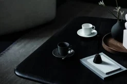 Villeroy&Boch Manufacture Rock kahvikuppi ja alunen valkoinen