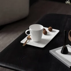 Villeroy&Boch Manufacture Rock Tarjoilulautanen 35x18x1 cm valkoinen