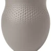 Villeroy&Boch Manufacture Collier vaasi 16,5x16,5x18 cm 2,64 L taupe perle