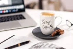 Villeroy&Boch Statement muki 11,5x8x10,5cm 0,28l But first Coffee