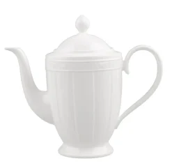Villeroy&Boch White Pearl Kahvikannu 1,35l 6 hlö