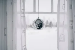 Virvatuli riippuvalaisin Bollen 1-os. LED kromi