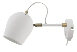 Virvatuli seinävalaisin Cora matta valkea E27