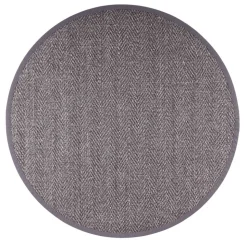 VM-Carpet Barrakuda 9371 antrasiitti,  Ø 160 cm, kantti 38