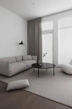 VM-Carpet Hiillos, 740 harmaa 200*300 cm, kantti 101 B